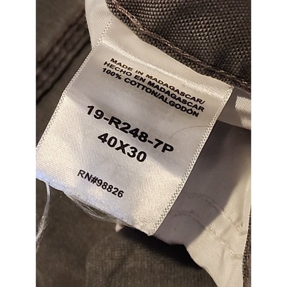 C.E. SCHMIDT WORKWEAR Heavy Cotton Utility Carpenter Jeans Size 40x30 - Picture 9 of 16